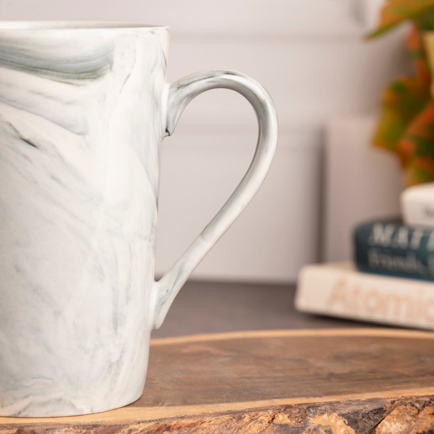 Cana de cafea/ceai ceramica efect de marmura