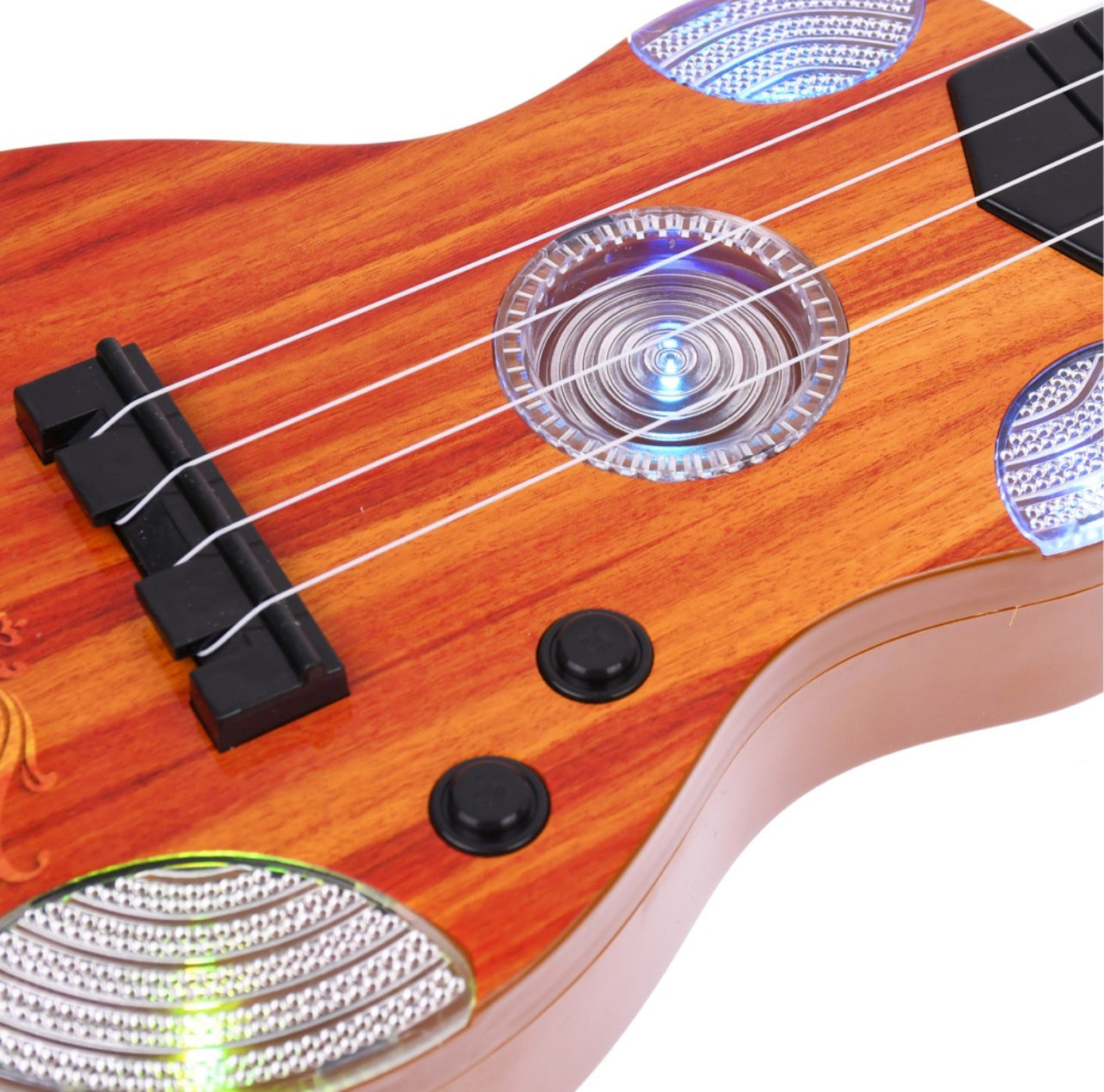 Chitara de jucarie, Love Music lemn maro Clasica 61*21*6 CM