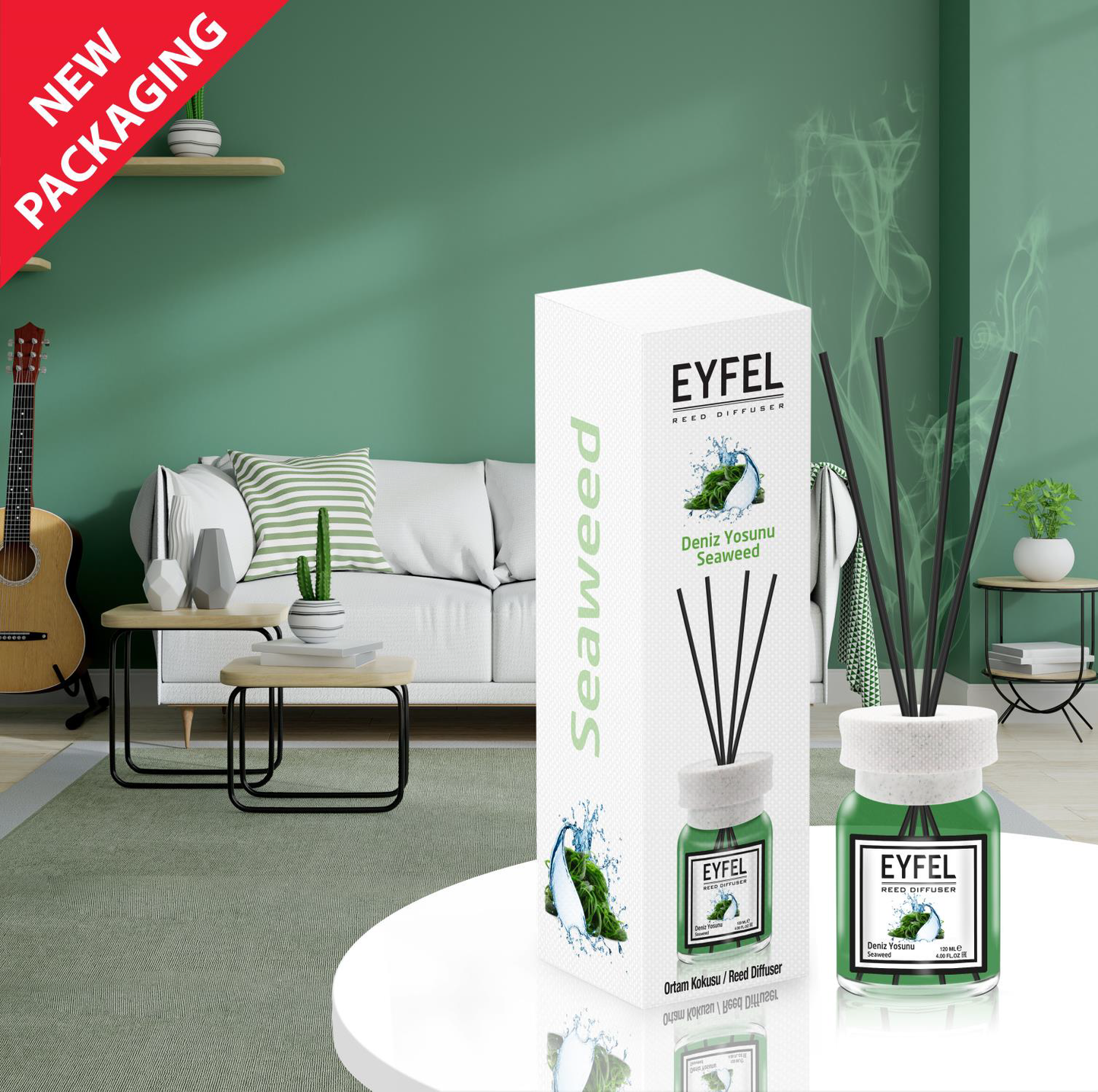 Odorizant cameră Eyfel Alge Marine 120ml