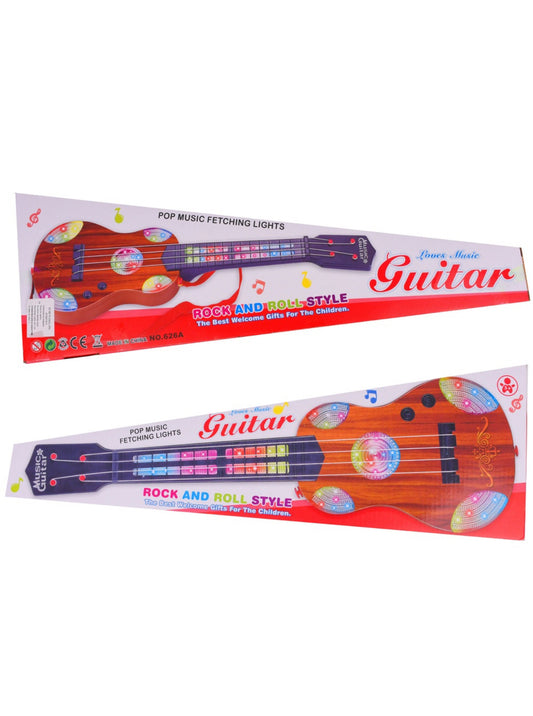 Chitara de jucarie, Love Music lemn maro Clasica 61*21*6 CM