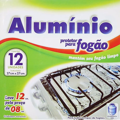 Folie Aluminiu Protectie Aragaz 12 Folii