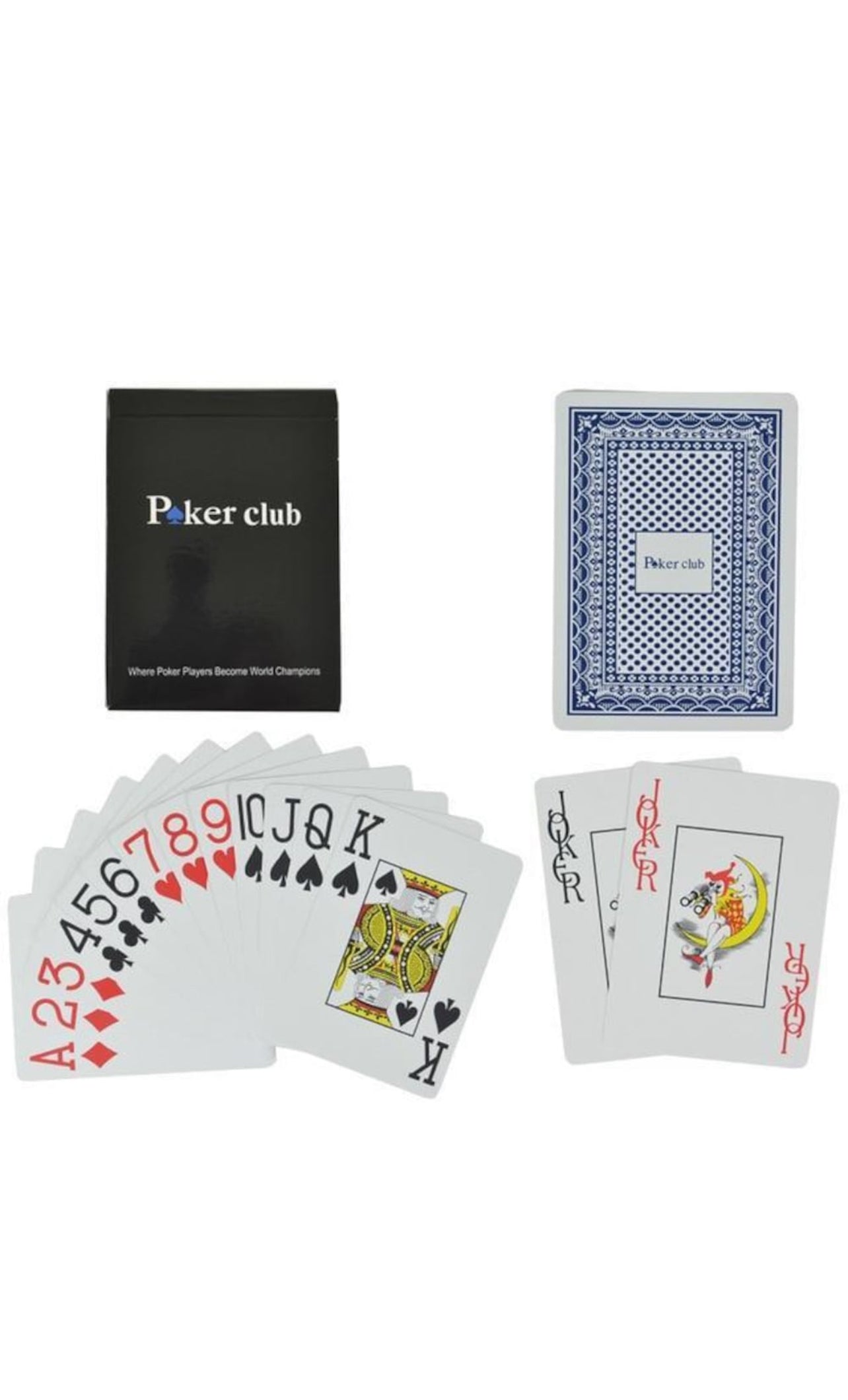 Carti de joc Poker club