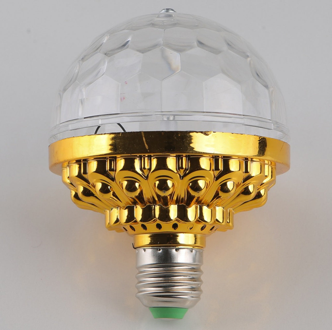 Bec rotativ multicolor, cu efect disco, LED, 3W