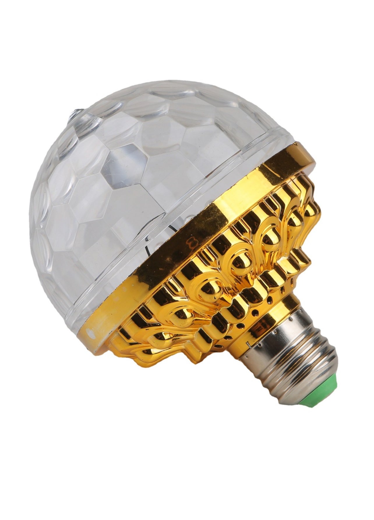 Bec rotativ multicolor, cu efect disco, LED, 3W