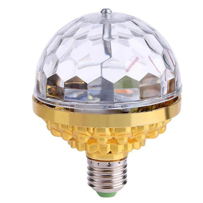 Bec rotativ multicolor, cu efect disco, LED, 3W