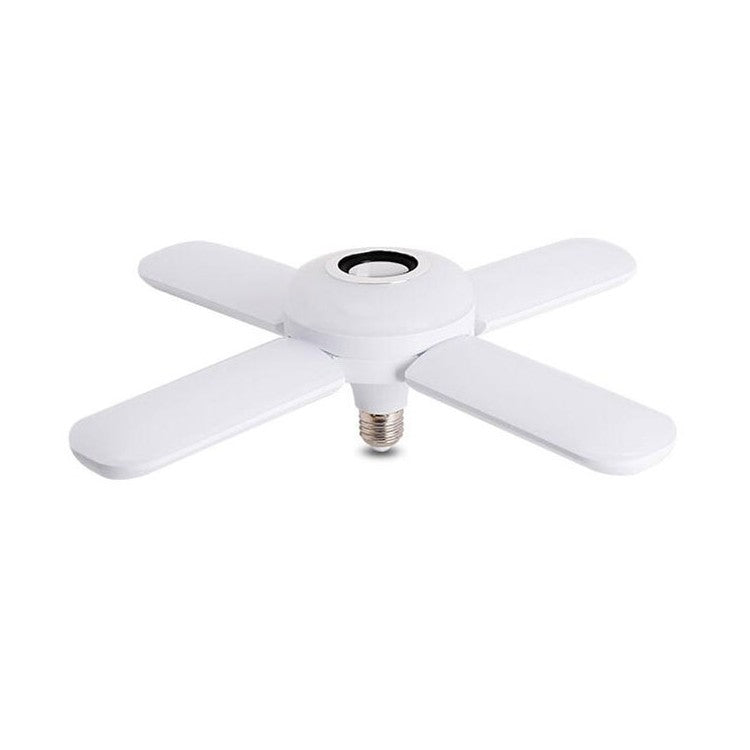 Bec 4 brate cu lumina multicolora cu functie muzicala prin bluetooth telecomanda inclusa