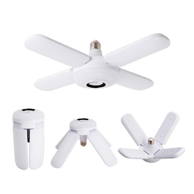 Bec 4 brate cu lumina multicolora cu functie muzicala prin bluetooth telecomanda inclusa