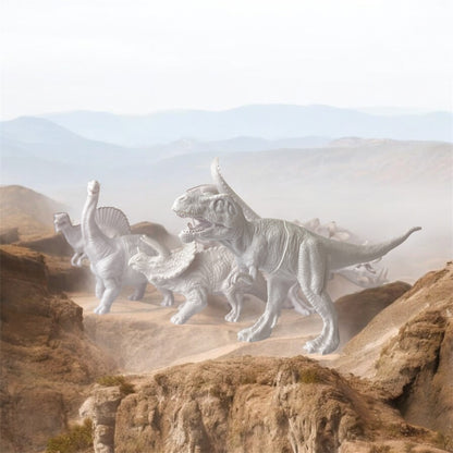 Joc de pictură cu dinozauri din plastic 20pcs / dimensiune 22*8.5*33cm