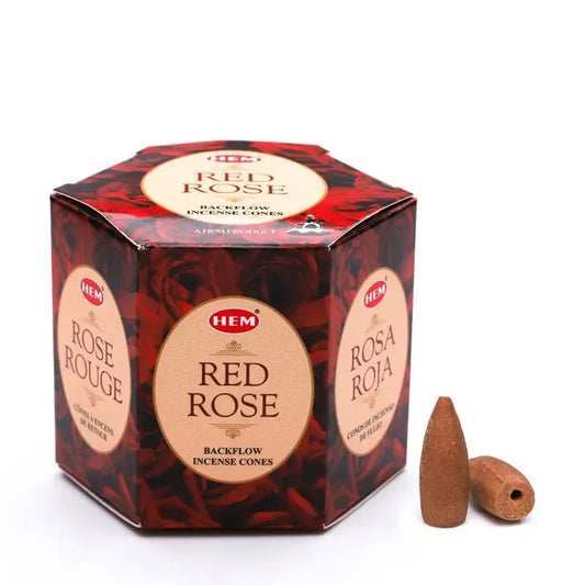 Conuri Hem Red Rose Backﬂow Cone